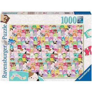Ravensburger - Squishmallows Challenge Puzzle 1000 Pieces Gift Idea for Her or Him Adult Puzzles