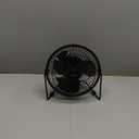 Zuvas Desk Fan Quiet Small USB Fan 360 Rotation Portable Table Fan 2 Speed Mini Personal Fan Air Cooling Electric Fan for Home Office Bedroom Travel Camping, 4 inch Black