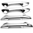 Dreamseek Set of 6, 3 Door Handle Cover for Honda Accord 2008 2009 2010 2011 2012 Chrome Molding Trim