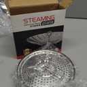 Steamer Basket for Cooking 304 Stainless Steel Entirely Thickened,Collapsible Steamer Insert for Pots, Fits Instant Pot/Skillets (5.5'' To 9.5'')