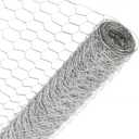 48 in x 150 ft, 2 inch Metal Mesh Pencing, Chicken Wire Fencing, Hexagonal Galvanized Poultry Wire Netting for Chicken, Duck, Goose, Rabbit Fencing