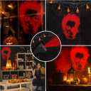 Halloween Projector Lights, Red Skull Projector LED Light, Waterproof Holiday Decoration for Party Yard Garden Outdoor Indoor Landscape Halloween Lights
