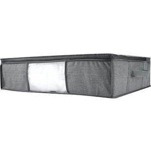 Simplify 2-in-1 Under The Bed, Durable, Airtight/Waterproof Seal, Space-Saving Environmentally Friendly, Protects Against Water & Dust Vacuum Storage Bags, Heather Grey (30037-HGREY)