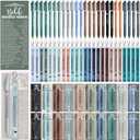 50 Set Christian Gift Bulk Bible Emergency Numbers Bookmark with Silicone Keychains Bible Verse Pen Religious Study Supplies for Mother Day Church Easter Basket Stuffers (Boho Color)