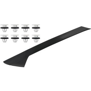 A-Pillar Molding Trim Kit with Clips Compatible with 2011-2019 Ford Explorer Left Driver Side Outer Windshield Molding Trim Replace BB5Z-7803145-AA 926-450 BB5Z7803137AA BB5Z7803137AB BB5Z7803137BA