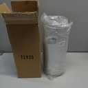 Acrylic Cylinder Plastic Vase for Centerpiece, Unbreakable Hurricane Tall Large Plastic Vases for Proposals Wedding, Hydroponic Decor Base Set of 2 with DIY Stickers(D 4" + D 4.8" X H 12" Clear)
