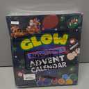 Soulchen 2025 Christmas Craft Advent Calendar for Kids Painting Kit Glow in The Dark Christmas Countdown Rock Crafts Kits with 24 Surprises DIY Painting Supplies Holiday Xmas Party Favor Gifts