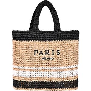 Large Straw Beach Bag for Women Summer Woven Shoulder Tote Bag Straw Purses and Handbags for Vacation | Large, Straw, Summer, Woven, Straw Purses, for Vacation