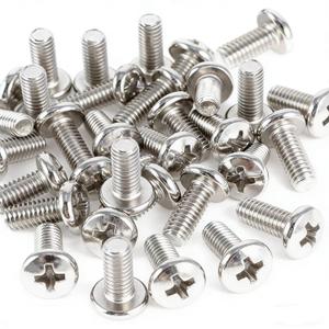 4 x 50 PCS Stainless Steel M4x10mm Screws for VESA Computer TV LCD Monitor Stand Bracket Mounting