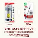 Pentel RSVP Ballpoint Pen, Fine Line, (0.7mm), Blue Ink (BK90BP5C) (Pack of 1, 5 Count Total)