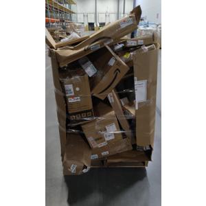 pallet of salvage items