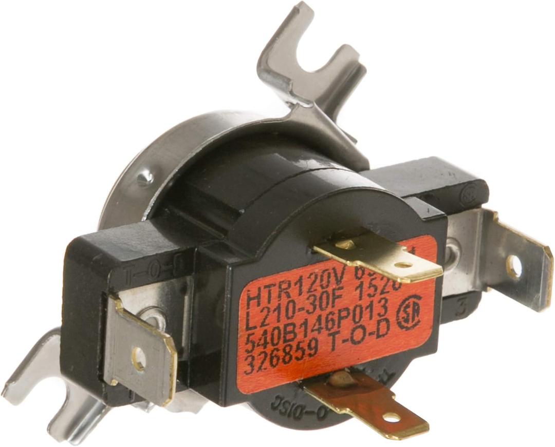 GE WE4M181 Genuine OEM Cycling Thermostat for GE Dryers