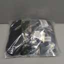 Duufin 12 Pairs Kids Socks Boys Girls Unisex Athletic Low Cut Half Cushion Ankle Socks for Kids (6-8 Years, Black)