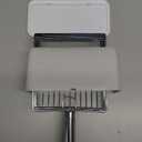 Cat Litter Scoop, Metal Scooper, Deep Shovel, Ergonomic Handle, Kitten Poop Sifting, Durable, Heavy Duty Speed Sifter, for Litter Box Silvery-Gray