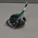 QJQ Women's Bandeau Swimsuits Strapless Tie Back Bikini Sets High Cut Cheeky 2 Piece Bathing Suit Swimwear (Black)