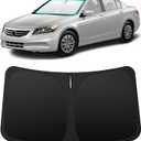 INSAUTO Custom Fit Windshield Sun Shade Accessories for Honda Accord 2008-2012, Foldable Front Window Sunshade, UV & Heat Reflector, Keeps Interior Cool, Includes Storage Bag