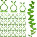 EWPJDK Wall Clips for Climbing Plants 180 PCS, Plant Clips for Climbing Plants, Wall Plant Holder for Vines Plant Clips for Indoor Plants, Vine Wall Clips Plant Hooks for Vines (Green)
