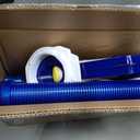 VINGLI Pool Vacuum Cleaner Automatic Sweeper Swimming Pool Creepy Crawler Vacuum with 33FT Hoses (Navy Blue&White)