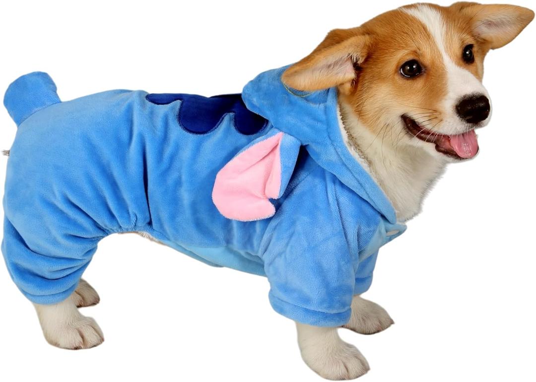 Fashion Dog Costumes, Pet Outfit, Pet Pajamas Clothes Warm Hoodie Coat for Any Party Halloween Christmas large