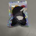 Clothes for LABUBU 17cm Doll (NO Dolls), Dinosaur Outfit for LABUBU, Dino Dolls Keychain Accessories, Faking Animal Style Outfit Jumpsuit Dinosaur Costume for Dolls (Black)