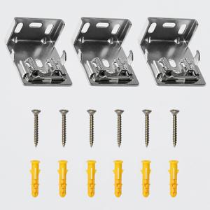 Accessories use for Cordless Blackout Top Down Bottom Up Cellular Honeycomb Shades, Cellular Honeycomb Shades mounting Bracket, Inside Mount & Outside Mount, Easy to Install