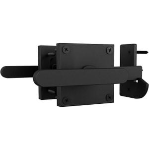 JUBEST Double Side Gate Latch, Heavy Duty Swinging Door Latch Gate Hardware for Left Inswing Outdoor Fence, Wooden Gates, Pool Gate, Backyard, Garden