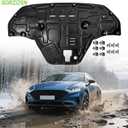 Engine Splash Shield Fit for Hyundai Sonata 2020-2023 Engine Case Guard Under Cover Compatible with 2021 2022 Sonata Front Engine Guard Mud Flaps