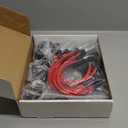 HQPASFY UF262 Ignition Coils & Iridium Spark Plug & Wires Set of 8 Compatible with 1999-2007 Chevy Avalanche Express Silverado 1500 2500 3500 GMC Savana Sierra V8 4.8L 5.3L 6.0L (Round Coils)