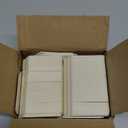 Unstrung White Merchandise Tags - 2 1/4 x1 7/16, Pack of 500 Marking Tags with Hole, Hangin Paper Tags, Labels to Tie On