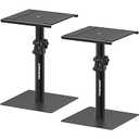 Vondynote Set of 2 Desktop Studio Monitor Speaker Stands Bookshelf Speaker Stands