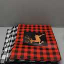 YANGTE 32 Pack Extra Large Christmas Gift Bags, Reusable Tote Bags with Handle Non-Woven Christmas Grocery Shopping Totes for Holiday Xmas, 16.9 * 12.6 * 6.8"