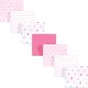 Luvable Friends Unisex Baby Cotton Flannel Receiving Blankets, Birdies 7-Pack, One Size