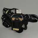 rabbitgoo Dog Harness No Pull with 2 Leash Clips, Adjustable Soft Padded, Reflective Oxford No Choke Pet Vest with Easy Control Handle for Large Dogs, Green Mountain, M