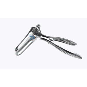 Natiqind Sims Rectal Speculum 6"" with Set Screw Blades 89mm Long x 16mm Wide at Chrome Plated Open, Nat-Si-002