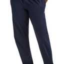 Champion Men's Pants, Lightweight Lounge, Jersey Knit Casual Pants for Men (Reg. Or Big & Tall) (3X-Large, Navy - C Logo)