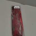 KI Store Burgundy Christmas Picks Spray Set of 6 Christmas Leaf Floral Stem for Christmas Tree Decoration Bouquet Tree Topper Flower Arrangement Decor