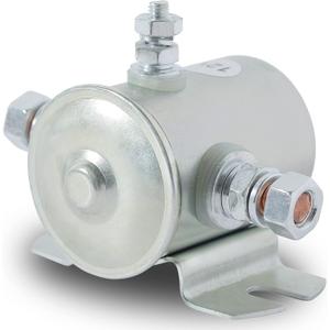 Stylemafia Max 200A Trombetta Continuous Solenoid Relay 3 Terminal Heavy Duty Winch Marine 24106 SPST Solenoid 12VDC