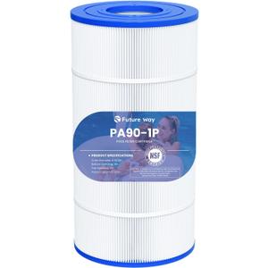 Future Way C900 Pool Filter Cartridge Replacement for Hayward C900, Replace Pleatco PA90, Hayward CX900RE, Unicel C-8409, 90 sq.ft