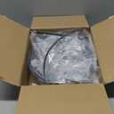 Livabber Fruit Basket Bowl with Banana Hanger, Fruit Vegetable Storage Basket with Banana Tree Holder for Kitchen Counter, Detachable Organizer for Bread Snack Produce (Black, 3-Tier Metal Base)