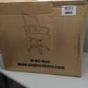 BestOffice Office Chair Ergonomic Cheap Desk Chair Mesh Computer Chair Lumbar Support Modern Executive Adjustable Stool Rolling Swivel Chair for Back Pain (Black) (1 Pcs)