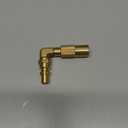 Flame King Propane RV Quick Connect Elbow Adapter for 17" or 22" BlackStone or Flame King Griddle