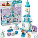 LEGO DUPLO Disney Anna and Elsas Frozen Castle Party - Toddler Toy for Girls and Boys 2+ - Building Blocks for Pretend Play and Sensory Development - Preschool Learning Gift for Kids - 10455