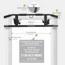 KAKICLAY 2026 Upgrade Multi-Grip Pull Up Bar with Smart Larger Hooks Technology
