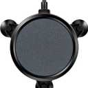 VIVOSUN Air Stone Disc 4 x 4 Inch with Shell and Sucker for Aquarium, Fish Tank and Hydroponics Air Pump