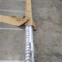 Paramondo 15.7'x9.8' Patio Awning Retractable Fully Assembled, Manual Sunshade Shelter Outdoor Deck Canopy Balcony Awning Cover - Premium Quality 280G Ployester Aluminum Frame, Grey with White Strips