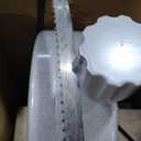 Commercial Electric Meat Bandsaw, 1500W Stainless Steel Vertical Bone Sawing Machine, Workbeach 19.3" x 15", 0.16-7.9 Inch Cutting Thickness, Frozen Meat Cutter with 6 Blades for Rib Pork Beef (Silver)