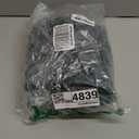 100 Counts Warm White LED Christmas Lights  50ft 5mm White Christmas Lights Outdoor Commercial Grade Waterproof, Indoor Christmas Tree Decorations, Green Wire Mini String Lights, UL, IP:65