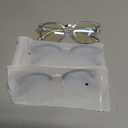 racico Blue Light Glasses for Men & Women - Mixed Material + Metal Frames with UV Protection Coating