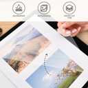 Fisyme Soccer Basketball Baseball Sports Photo Album Self Adhesive DIY Scrapbook Album for 2x3 4x6 5x7 6x8 Picture 20 Pages Memory Book for Family Wedding