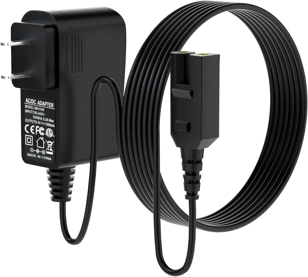 8.4V Charger for Pool Blaster Cordless Pool Vacuum Compatible with Pool Blaster 22051EL 23051EL and Catfish Li 20050CL 21051DL 26051SL 22151EL 26050SL Pool Vacuum Power Adapter Cord